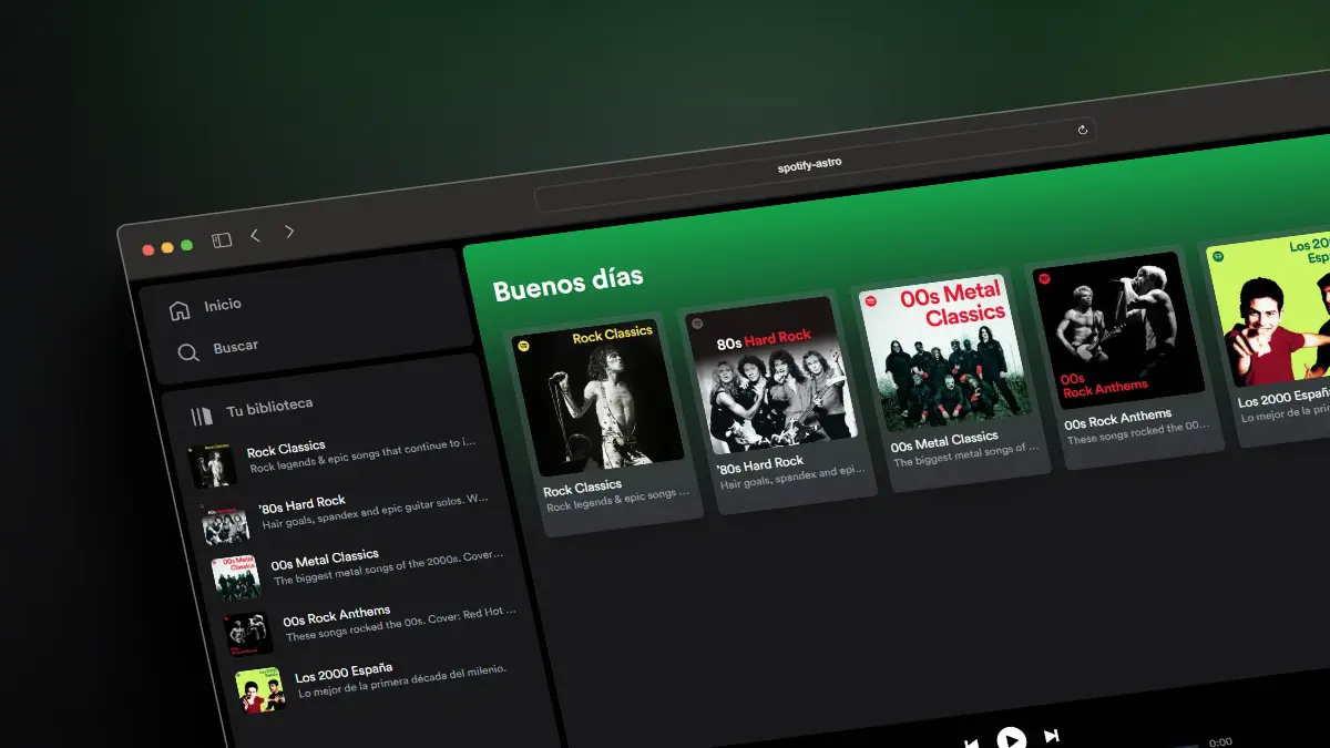Spotify Astro